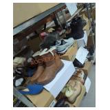 Mixed Shoe Shelf Lot, 11 Pair
