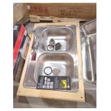 Glacier Bay 33"ï¿½22" Sink with Faucet and Frame