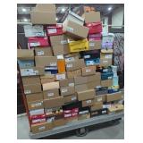 Shelf lot of @ 80 different size and style