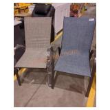 Outdoor Mesh Aluminum Dining Chairs