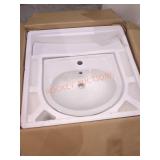 Ceramic Pedestal Combo Bathroom Sink