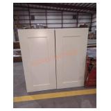 30"Wï¿½15"Dï¿½30"H White Wall Cabinet