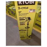 RYOBI 2 cycle gas 16" curved shaft string trimmer