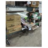 Shelf lot of household items