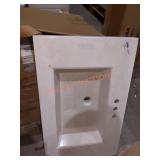 30.5"x19" Rectangular Bathroom Sink
