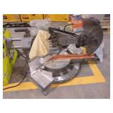 RIDGID corded 12" dual bevel sliding miter saw