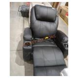Reclining massage chair