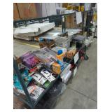 Shelf lot of household items