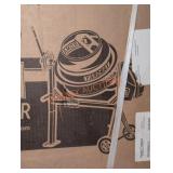 Yardmax 4 cu ft Electric Concrete Mixer