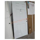 Jeld Wen 36" x 80" white exterior door