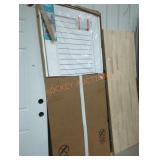 30" x 80" white interior door