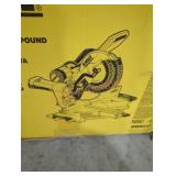 DeWalt 12" double bevel compound sliding mitersaw