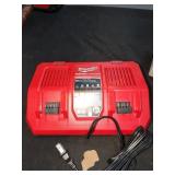 Milwaukee M18 dual bay rapid charger, no batteries