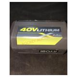 RYOBI 40v Lithium 7.5 Ah Battery Pack