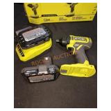 RYOBI 18v 1/4" impact driver kit