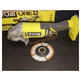 RYOBI 18V 4 1/2" angle grinder, tool Only