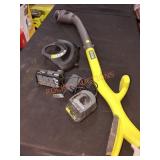 RYOBI 18V 10" Cordless String Trimmer Edger Kit