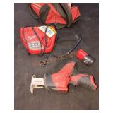 Milwaukee M12 hackzall reciprocating saw