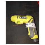 RYOBI USB charge 4v 1/4" screwdriver, tool Only