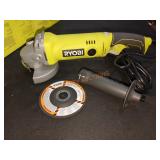 RYOBI corded 4 1/2" angle grinder