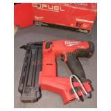 Milwaukee M18 18ga brad nailer, tool Only