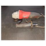 Milwaukee corded 4 1/2" small angle grinder