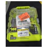 Ryobi 95pc Drill & Impact Drive Set