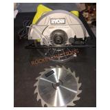 RYOBI corded  7 1/4" circular saw
