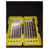 RYOBI 15pc Hex Shank Black Oxide Drill Bit Set