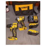 DeWalt 20V 2 tool combo kit