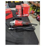 Milwaukee 4-1/2" small angle grinder corded