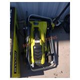 Ryobi corded 13" push lawn mower