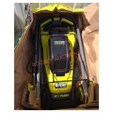 RYOBI 18V 16" push lawnmower,tool Only