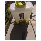 RYOBI 18V 4 Gallon Backpack Chemical Sprayer