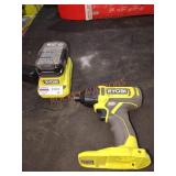 RYOBI 18v 1/4" impact drill/driver kit