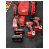Milwaukee M18 Compact 2 Tool Combo Kit