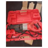 Milwaukee corded super sawzall recip. Saw kit