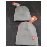Milwaukee Acrylic Cuffed Beanie Gray Quantity 2