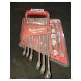 Milwaukee 7pc. SAE combination wrench set