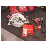 Milwaukee M18 2 tool combo includes charger