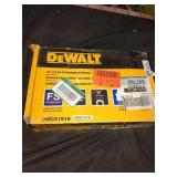 DeWalt box of 15 1/2 GA flooring staples