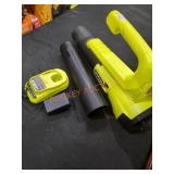 RYOBI 18v 250 CFM Blower Kit Missing Battery