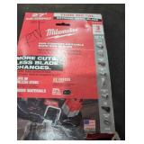 Milwaukee 27" subcompact 12/14 tip band saw blade