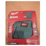 Milwaukee large gray pocket t-shirt