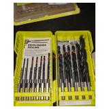 RYOBI 25pc. Hex shank black oxide drill bit set