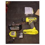 RYOBI 18V 3/8" drill kit