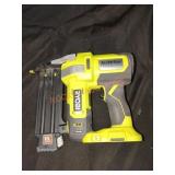 RYOBI 18V 18ga brad nailer, tool Only