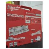 Milwaukee 56pc 3/8" Drive Socket Set