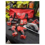 Milwaukee 4 Tool Combo Kit
