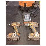 RIDGID 18V 2 tool combo kit